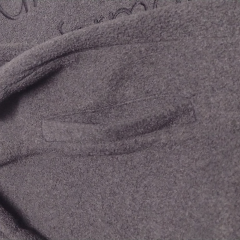 Calvin Klein Gray Bomber Jacket with Relaxed Fit and High Collar - Picture 7 of 11